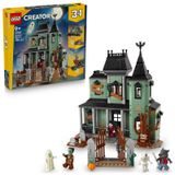 LEGO® Creator 3'ü 1 Arada Hayaletli Köşk 31167 - 9 Yaş ve Üzeri için Gemi ve Tren Olabilen Yaratıcı Oyuncak Yapım Seti (736 Parça)