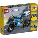 Lego® Creator 3'Ü 1 Arada Süper Motosiklet 31114 Oyuncak Motosiklet Yapım Seti; Motosikletleri Ve Ya