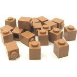 LEGO Creator Aksesuar Custom Moc Brick 1 X 1 Açık Kahverengi Tuğla