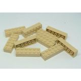LEGO Creator Aksesuar Moc Custom Brick 2 X 6 Tuğla Taba Tan