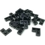 LEGO Creator Moc Custom Aksesuar Plate 2 X 2 Corner Düz Köşe Tuğla Siyah