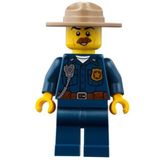 Lego CTY0870 Mountain Police Chief Male Minifigür