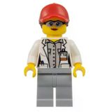 Lego CTY1069 Scientist Female Mini Figür