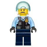 Lego CTY1131 Police Pilot Sam Grizzled Mini Figür