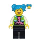 Lego CTY1219 Poppy Starr Lime Jacket Black Legs Mini Figür