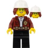 Lego CTY1288 Fire Chief Female Freya Mccloud Mini Figür