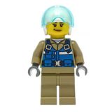 Lego CTY1307 Wildlife Rescue Pilot Female Mini Figür