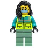 Lego CTY1569 Ambulance Driver Female Minifigür