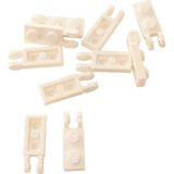 LEGO Custom MOC Aksesuar Hinge Plate 1 x 2 Menteşe Eklem Parçası Beyaz