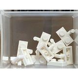 LEGO Custom Moc Aksesuar Plate Modified 1 X 2 Yatay Bar Beyaz Düz Tuğla