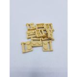 LEGO Custom Moc Aksesuar Plate Modified 1 X 2 Yatay Bar Taba Düz Tuğla