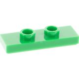 LEGO Custom MOC Aksesuar Plate Modified 1 x 3 Jumper Yeşil Fayans Tuğla