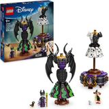 LEGO Disney Kötüleri Malefiz'in ve Cruella De Vil'in Elbiseleri 524 Parça 9+ Yaş Yapı Oyuncağı 43262 - Standart