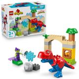 Lego Duplo 10463 Marvel Dinozor Spidey-Rex Yeşil Goblin’e Karşı
