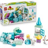 LEGO® DUPLO® | Disney Elsa ve Olaf ile Karlar Ülkesi Yaratıcı Kutusu 10462 – 2+ için Karakterler İçeren Oyuncak Yapım Seti (37P)