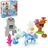 Lego® Duplo │ Elsa Bruni Büyülü Ormanda 10418, 2 Yaş Üzeri Çocuklar Için Elsa Bebek Figürü İçeren Eğitici Oyuncak Yapım Seti, 31 Parça