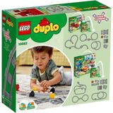 Lego Duplo Tren Rayları 10882 - 2 Yaş Ve Üzeri Çocuklar Için Duplo Setleriyle Uyumlu Tamamlayıcı Eği