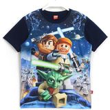 LEGO Erkek Çocuk Star Wars Iıı Oyun Baskılı Çocuk T-Shirt - 10 - 11 Yaş - Lacivert