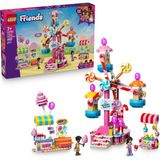 LEGO® Friends Şeker ve Kapkek Dönme Dolabı 42700 - 7 Yaş ve Üzeri Çocuklar için 3 Mini Bebek İçeren Oyuncak Yapım Seti (602 Parça)