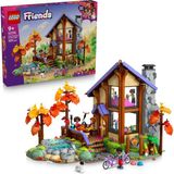 LEGO® Friends Şirin Sonbahar Orman Kulübesi 42705 - 9 Yaş ve Üzeri Çocuklar için Mini Bebek İçeren Oyuncak Yapım Seti (1229 Parça)