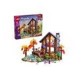 LEGO Friends Şirin Sonbahar Orman Kulübesi - Yapım Oyuncağı - 4 Mini Bebek, 1 Köpek ve 1 Sincap – 42
