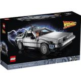 LEGO Icons 10300 Geleceğe Dönüş Zaman Makinesi +18 Yaş (1868 Parça)
