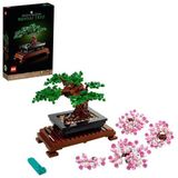 LEGO Icons Bonsai Ağacı Seti, Yetişkinler İçin Ev Dekorasyonu Seti, Yaratıcı Rahatlatıcı Kendin Yap Projeleri, Kadın Erkek İçin , Koleksiyonu 10281