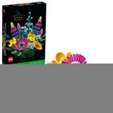 LEGO Icons Kır Çiçekleri Buketi Seti, Gelincik Lavanta İçeren Yapay Çiçekler, Yetişkinlere Yönelik Hobi, Ev Dekoru, Kadın Erkekler İçin , Koleksiyonu 10313