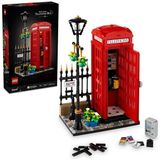 LEGO ® Ideas Kırmızı Londra Telefon Kulübesi 21347 - 18+ Koleksiyonluk Model Yapım Seti (1460P)