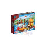 Lego ile Uyumlu 372 Parçalı Savaşcı Korsan Ninja Gemisi Ninja Lego Seti