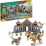 Lego Jurassic Park 76961 Ziyaretçi Merkezi T. Rex ve Raptor Saldırısı