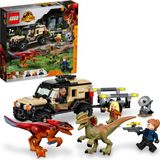 Lego Jurassic World 76951 Pyroraptor ve Dilophosaurus Nakliyesi