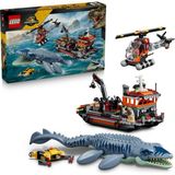 LEGO Jurassic World Mosasaurus Dinozor Tekne Saldırısı 77983 | 7 Yaş ve Üzeri Kız ve Erkek Çocuklar