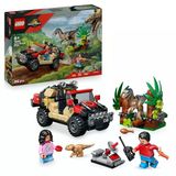 Lego Jurassic World Raptor Arazi Kaçışı 76972 | 6 Yaş Ve Üzeri Çocuklar İçin Reuben Ve Yavru Dolores Evcil Dinozor Figürü İçeren Oyuncak