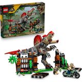LEGO Jurassic World Spinosaurus Dinozor Kaçışı 77982 | 9 Yaş ve Üzeri Erkek ve Kız Çocuklar Için Mot
