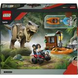 LEGO ® Jurassic World T. rex Nehir Kaçışı 76975 - 5 Yaş Üzeri Çocuklar için Minifigür İçeren Yaratıcı Oyuncak Yapım Seti (199 Parça)