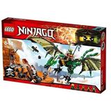 Lego LSL70593 Ninjago Yeşil NRG Ejderhası Oyun Seti