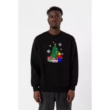 Lego Man Christmas Siyah Erkek 2İp Sweatshirt