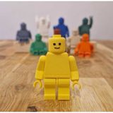 LEGO Man Figür Oyuncak 13 cm 1 Adet Istediğiniz Renk
