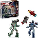Lego Marvel 76320 Iron Man ve War Machine Hammer İnsansız Hava Araçlarına Karşı