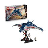 LEGO ǀ Marvel Avengers: Ultron Çağı Quinjet 76325 – 12 Yaş ve Üzeri Süper Kahraman Seven Çocuklar için Minifigür İçeren Koleksiyonluk Marvel Uçağı Oyuncak Yapım Seti, Süper Kahraman Aksiyonu (1131 P)