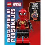 LEGO Marvel Enciclopedia de personajes (Character Encyclopedia): Con una minifigura exclusiva de LEGO Marvel