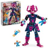 LEGO ǀ Marvel Fantastik Dörtlü, Galactus Yapım Figürüne Karşı 76316-9 Yaş ve Üzeri Çocuklara Süper Kahraman Minifigürü İçeren Yapım Seti, Doğum Günü Hediyesi Fikri (427 Parça)