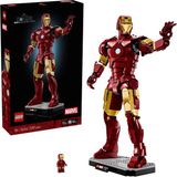 LEGO Marvel Iron Man Mark 3 Koleksiyoncu Versiyonu 1297 Parça Yetişkinler Için Figür Yapım Seti 76344 - Standart
