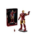 Lego Marvel Iron Man Mark 3 Koleksiyoncu Versiyonu 1297 Parça Yetişkinler Için Figür Yapım Seti 76344