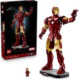 Lego Marvel Iron Man Mark 3 Koleksiyoncu Versiyonu 76344 - Yetişkinler Için Ark Reaktörlü Zırhlı Dur