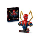 LEGO ® ǀ Marvel Iron Örümcek Adam Büstü 76326 - Yetişkinler Için Koleksiyonluk Model Yapım Seti (379