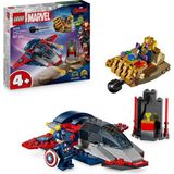 LEGO Marvel Kaptan Amerika Thanos'a Karşı 107 Parça 4+ Yaş Yapı Oyuncağı 76319 - Standart