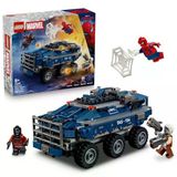 LEGO Marvel Örümcek Adam Hapishane Nakliye Araci Takibi 76349 | 8 Yas ve Üzeri Çocuklar Için Örümcek Adam ve Bir Dodc Muhafizi Minifigürü Içeren Oyuncak Yapim Seti, Hediye Fikri (367 Parça)