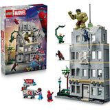 LEGO® ǀ Marvel Örümcek Adam ve Hulk’ın Destansı Çarpışması 76350 - 8+ Yaş için 6 Karakter İçeren Oyuncak Yapım Seti (534 Parça)